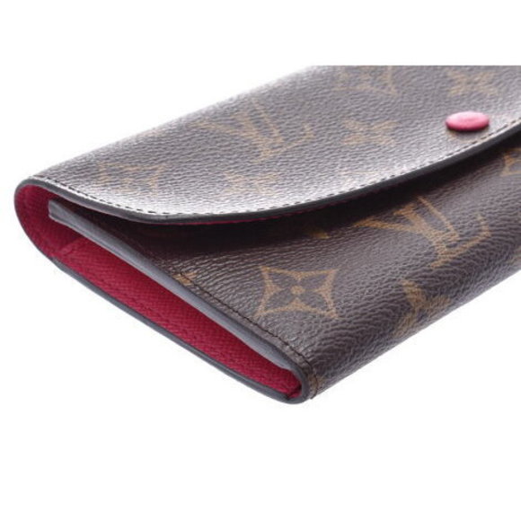 Louis Vuitton Monogram Portefeuille Emily Hot Pink Long Wallet - Picture 4 of 12